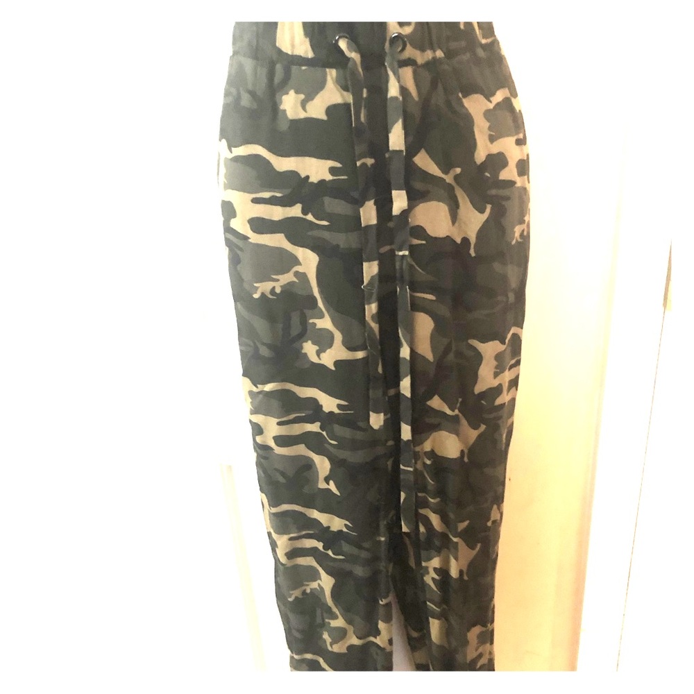 Shine star Camouflage pants